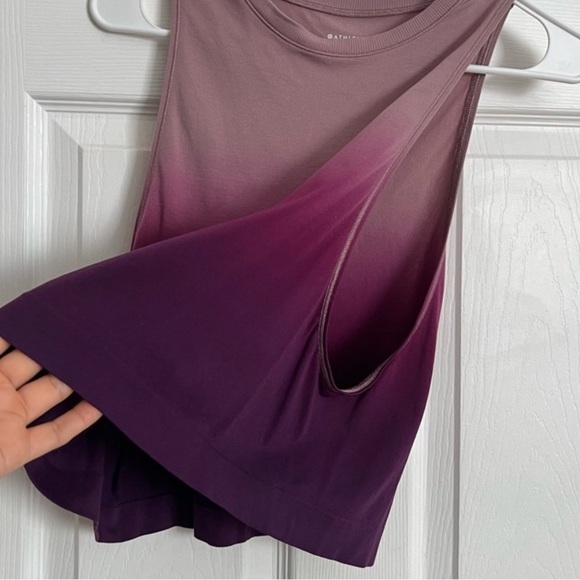 Athleta | Mineral Wash Crop Tank Cascadia Violet Ombre - S - Picture 2 of 5